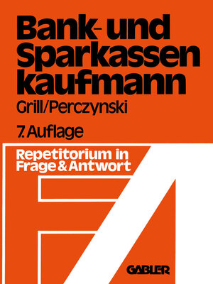 cover image of Der Bank- und Sparkassenkaufmann